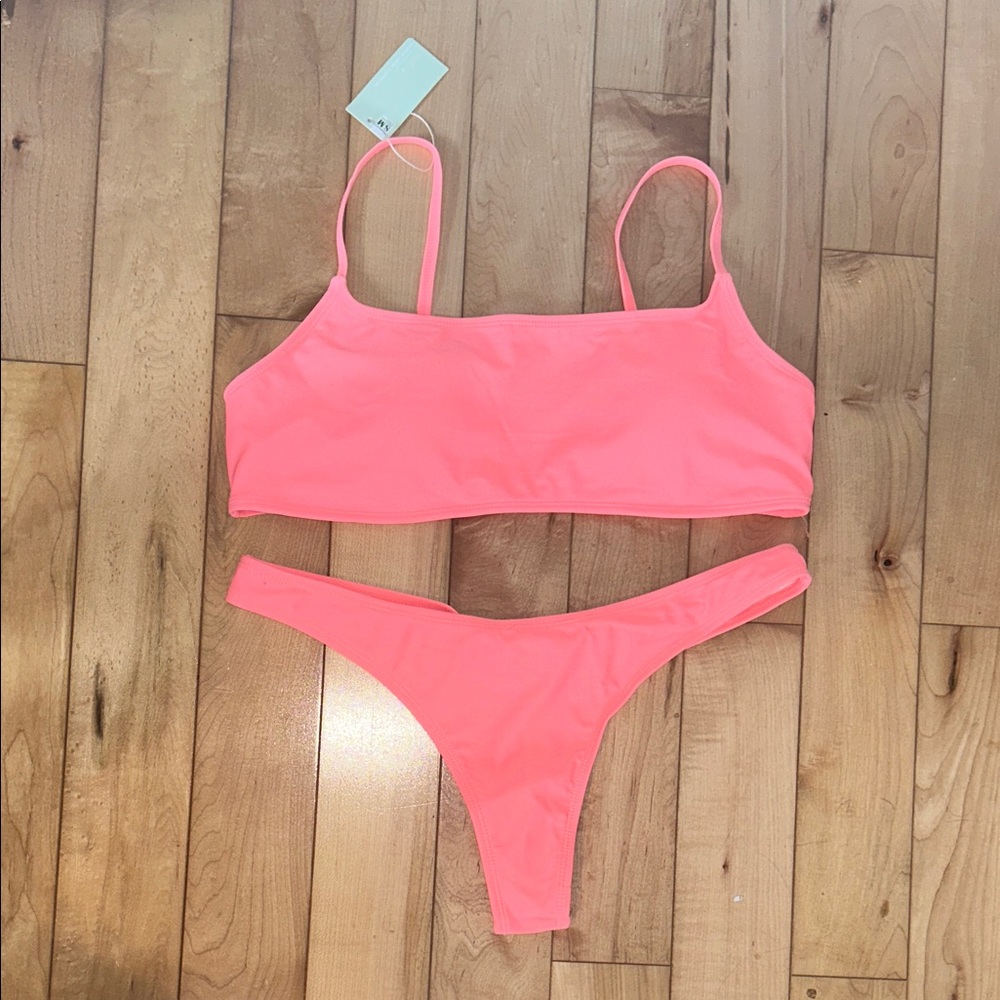 Neon Pink Bikini Set